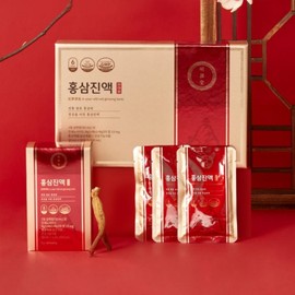 Red ginseng extract, red ginseng stick, holiday gift for test takers, high content of ginsenosides, 30 sachets (1 month) of domestic 6-year-old ginseng / 홍삼진액 홍삼정 스틱 명절선물 수험생 진세노사이드 고함량 국내산 6년근 30포(1개월)