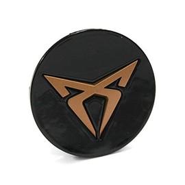 Seat 5FA601171ARZG Hub Cap (1 Piece) Wheel Trim Hub Cover Hub Cap, Black/Copper