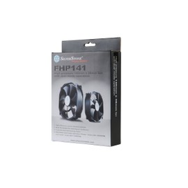 SilverStone SST-FHP141 v 2.0 - FHP Series 140 mm PWM Fan with Very Large Fan Blades for Extra High Air Pressure, Black