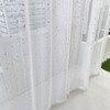 WPKIRA Lace Curtains, Non-See-through, UV Protection, Sheer Curtains, Stylish, Naturally,