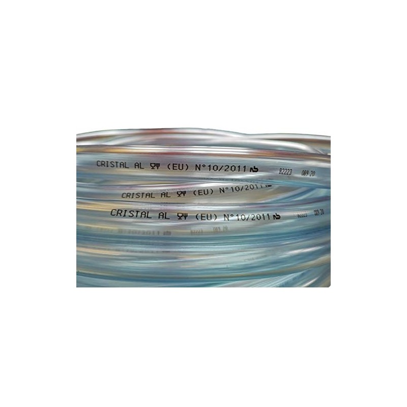 4mm ID x 6mm OD Clear PVC Tube - Water/Air