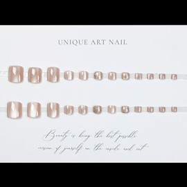 ドミ屋 ネイルチップ 足用 24枚入 フットネイルチップ フットネイル 足用ネイルチップ 夏 付け爪 結婚式 成人式 可愛い 人気 シンプル 繰り返し使える(F-079)