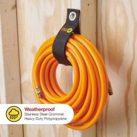 Wrap-It Storage 12 Pack Heavy Duty Wrap It Storage Straps for Garage and Tool Organization