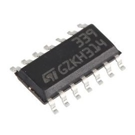 Comparator, Quad, 1.3US, SOIC-14 | Comparator Devices IC's, 1 x Qty - LM339DT