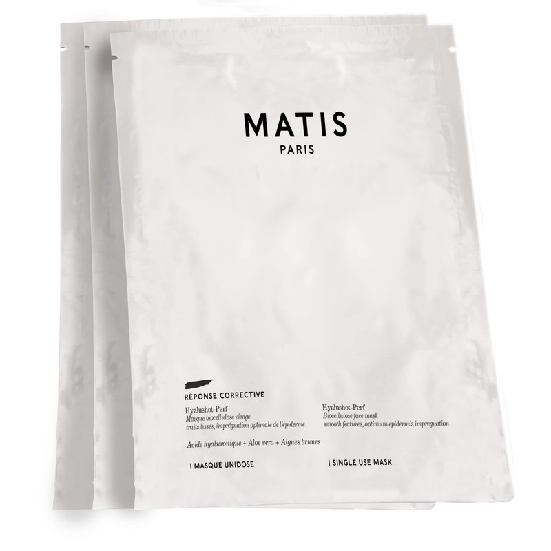 Matis Reponse Corrective Hyalushot-Perf Face Masks x3