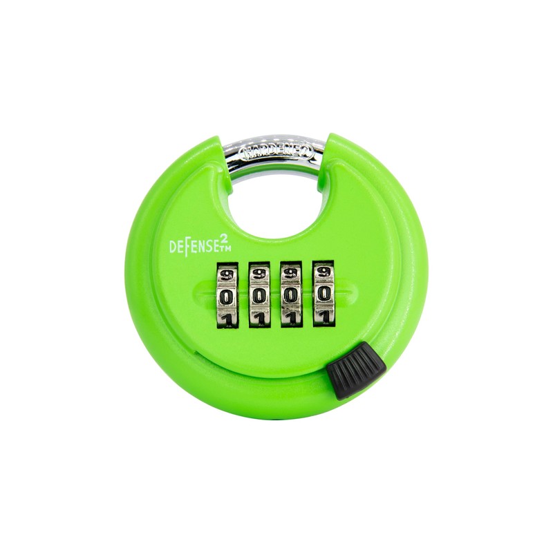 DEFENSE2 Disc Lock for Storage Unit 4 Digit Combination Lock