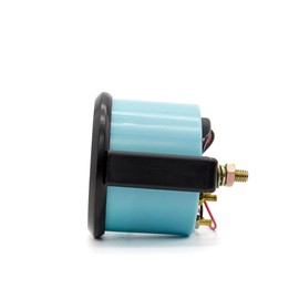 Voltmeter Gauge Black ABS & Metal Diameter 52mm 8-16V Measuring Range Universal Pointer Voltmeter Auto Replacement Fit Most Cars Motorcycles