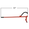 XROPURR 51" Timberjack Log Lifter, Adjustable Log Roller Cant Hook,