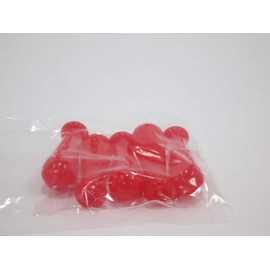 Kanda Rubber Chemical Color Spoon, 0.7 fl oz (2 ml), Red, 5 Pieces