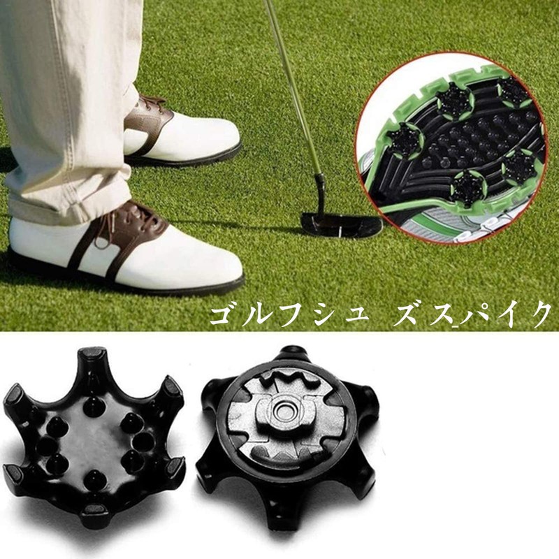 JIANGMU-30 Pcs Golf Spike Removal Tool Clamp Cleats Stud Replacement