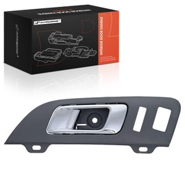 A-Premium Front Left Driver Side Interior Door Handle Compatible with Lincoln MKT 2010-2016, Gray Stone Housing with Chrome Lever, Replace# AE9Z-7422601-AC