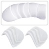 4 Pairs Shoulder Pads Soft Covered Set-in Sewing Foam Pads