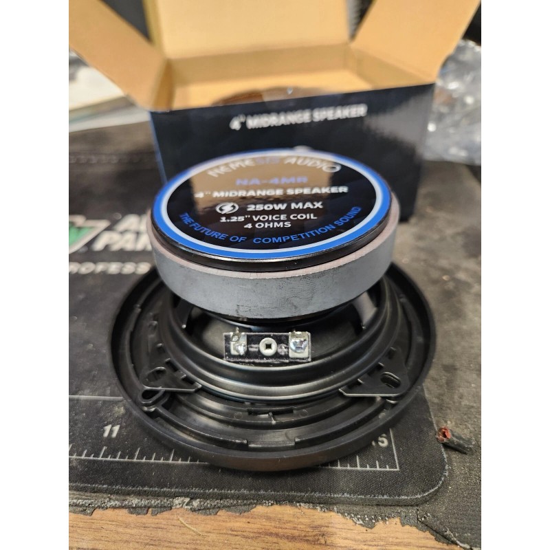 Nemesis Audio NA-4MR 4 inch 125 Watts RMS 4-ohm Car