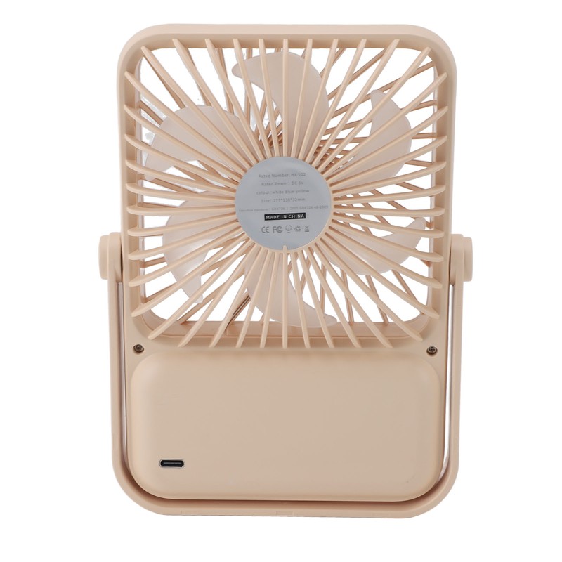 Small Desk Fan USB Powered Portable Table Fan Fast Cooling