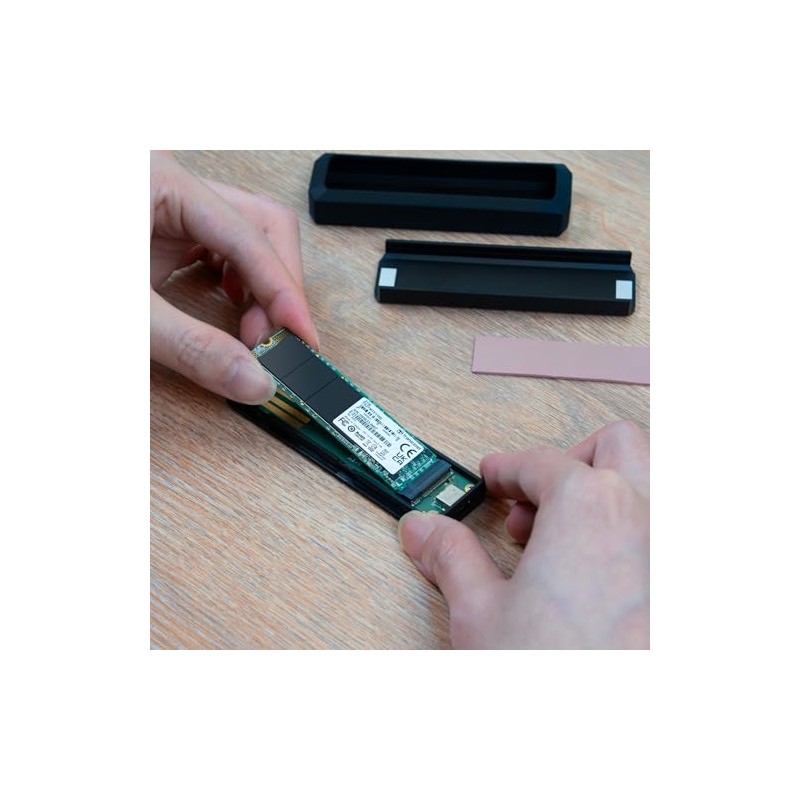 Transcend Storage Drive Enclosure Ssd Enclosure Black M.2, TS-CM10G