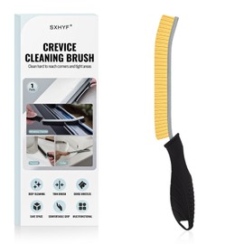 SXhyf Cleaning Brush - Hard Bristle Crevice Cleaning Brush, Multifunctional Gap Scrub Brush, Home Essentials, Bathroom Cleaner Tools for Household Use, Kitchen, Window, Faucets, Toilet, Grout, Car