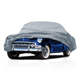 5 Layer Car Cover for Packard Clipper 1953, Semi Custom Fit Full Coverage Pollution, Dust, Sun, Snow, Rain, Hail All Weather Protection, Breathable