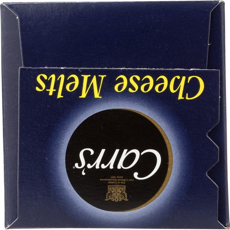 Carr's Crackers, Snack Crackers, Party Snacks, Cheese Melts, 5.3oz Box