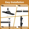 Forlogic 10x8ft Banner Backdrop Stand Kit，Heavy Duty Adjustable Photo Background
