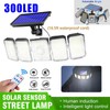 Umexus 2 Pack Solar Lights Outdoor, High Brightness 300LED Motion