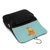 Parent-New Mr. & Mrs. Panda Toiletry Bag Fox Chef, turquoise,