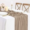 Nude Cheesecloth Table Runner 10ft Gauze Boho Rustic Cheese Cloth