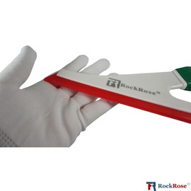 Doctor Stroke Squeegee: Auto Car Building Flat Glass Window Cleaning Wiper - Flat Glass Tint Vinyl Car Wrapping Scraper Windshield Wash Tool (Pack of 2)