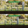 RESTMO Above Ground Sprinkler System,Irrigation Sprinklers for Yard,Green