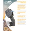 Folbe F011S - Removable Pulley with Auto-Locking Side Mount