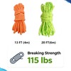 Rope Roller Stainless Steel Cam Buckle Tightener 6 Pack