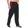 E-SURPA Men's Athletic Pant with Pockets Open Bottom Sweatpants for