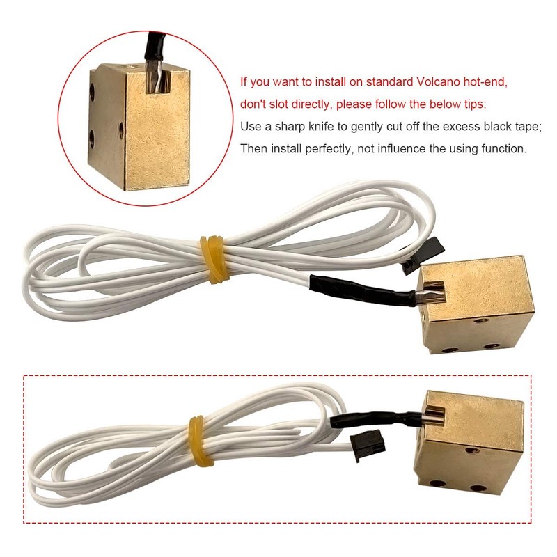 Toaiot Upgrade NTC 100K 3950 Thermistor 3D Printer Hotbed Hot