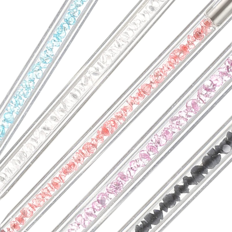 Smukdoo Nail Art Liner Brushes,5 Pcs Double Ended Dotting Tools