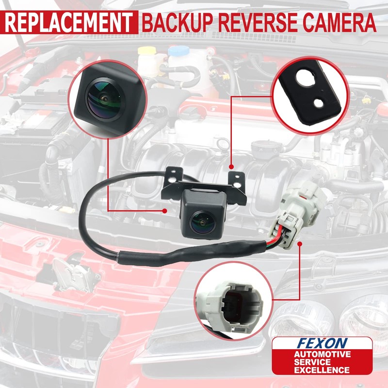 FEXON 95760-3S102 Vehicle Rear View Backup Reverse Camera Compatible with