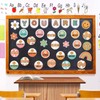 JarThenaAMCS Boho Affirmation Station Bulletin Board Set Retro Motivational Inspirational