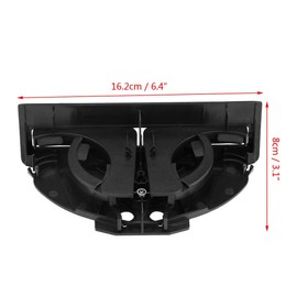 Car Cup Holder, Car Cup Holder, Cup Holder Car, Plastic Cup Holder Rear for E39 528 525 520 530 528 540 M5 51168184520, Black