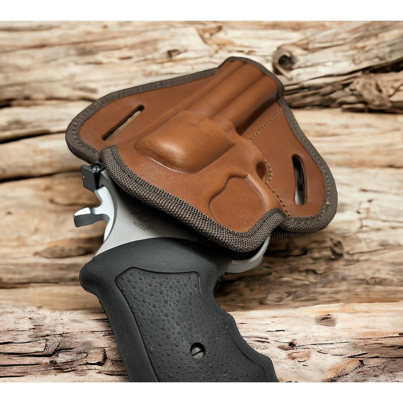 CEBECI ARMS Right Hand Brown Open Top OWB Belt Holster
