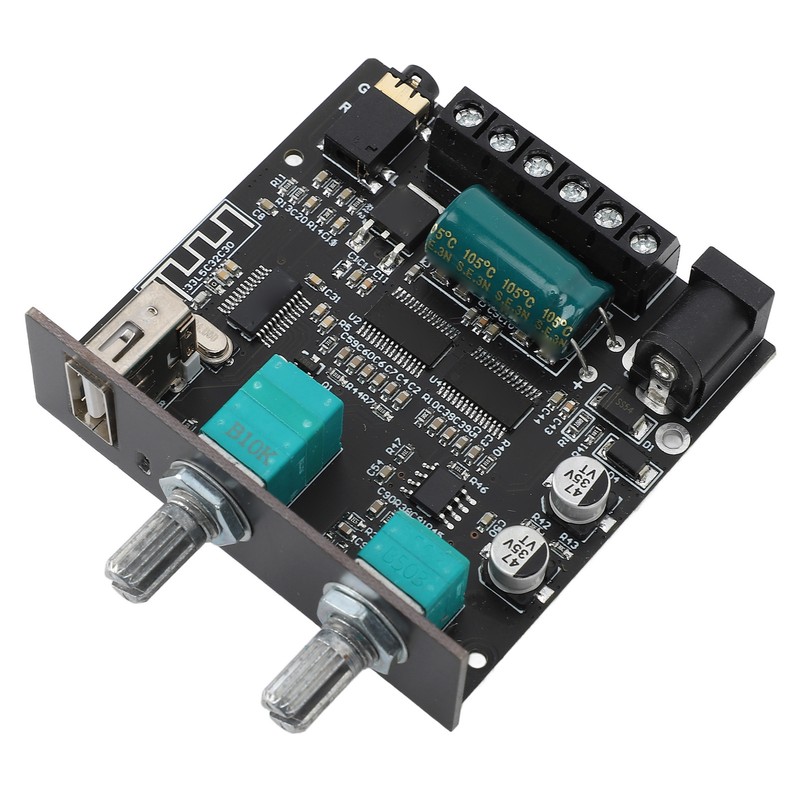 Bluetooth 5.1 Amplifier Board 9 to 24V 2.1 Channel Mini