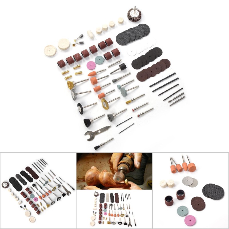 75Pcs Electric Grinder Accessory Kit Grinding Polishing Tools for Electric