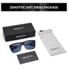 ZENOTTIC Polarised Sunglasses for Men Lightweight TR90 Frame UV400 Protection