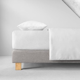 Estella Fitted sheet terry white size 140x200 cm - 160x200 cm