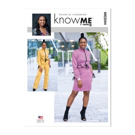 Know Me Misses' Jacket, Pants and Skirt Sewing Pattern Packet by Duana M. Chandler, Design Code ME2004, Sizes 8-10-12-14-16