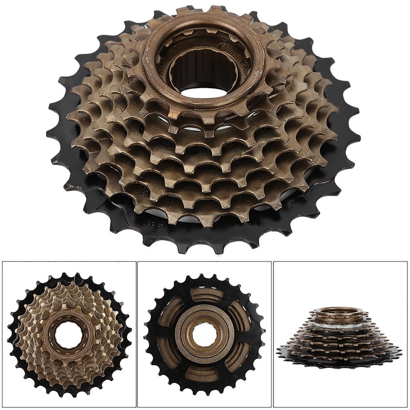 VGEBY1 Bicycle Freewheel Cassette, 8 Speed Bicycle Freewheel Set Cycling