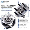 ECCPP Replacement for New Brand Wheel hub and Bearing Assembly