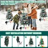 Aukora Solar Christmas Tree Lights Outside Decorations 31 in,8 Modes