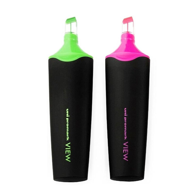 uni-ball - USP-200 Promark View Highlighter Pens - 5mm Chisel