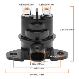 278001802 278003012 Interruptor de relé solenoide de arranque compatible con Can-am Defender HD5/8/10 500 800 1000 Maverick Max X3 1000R para Sea-doo Xp GTI GTX Speedster Sportster Challenger 1800