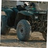 Hemobllo 10pcs Rubber Center Covers for ATV Wheel Hubs Durable