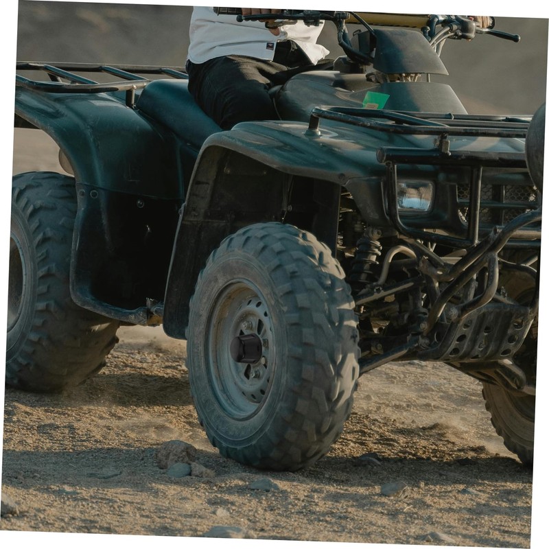 Hemobllo 10pcs Rubber Center Covers for ATV Wheel Hubs Durable