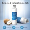 Waterdrop Refrigerator Water Filter, Replacement for LG® LT1000P®, Pack of